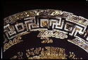 Detail from the gold and ivory shield