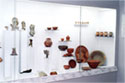 Roman exhibits in hall X