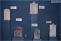 Engraved stelai in hall XIII