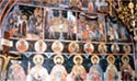 Katholikon, north wall of the lite