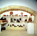 Section with house utensils