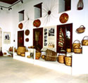 Section of basket-weaving