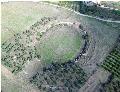 Aerial photo of the Roman Amphitheater