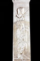 Grave stele carved on both sides
