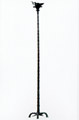 Bronze candelabra with their lamps