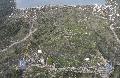 AERIAL PHOTO OF THE FORTRESS DURING THE RESTORATION WORKS