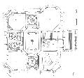 Plan of the building (with the painted ceilings )