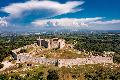 Chlemoutsi castle. Aerial photo