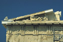 Detail from the pediment of the eastern facade