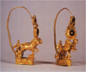 Golden earrings
