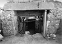 View of the tomb entrance