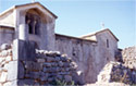 The north side of the church