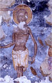 Detail of the scene of the Baptism