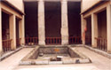 View of the restorated peristylion