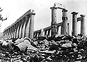 View of the temple before the restoration work, 1891