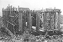Support of the temple, 1972, north view